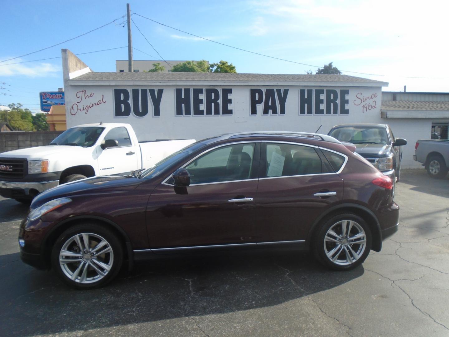 2013 Infiniti EX (JN1BJ0HR0DM) , located at 6112 N Florida Avenue, Tampa, FL, 33604, (888) 521-5131, 27.954929, -82.459534 - Photo#0